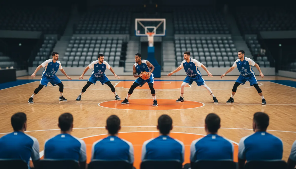 Nombre de joueurs dans une équipe de basket : règles FIBA, NBA et jeunes