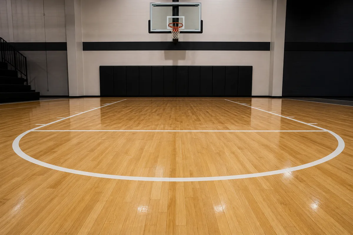 Zone de non-charge au basket : dimensions et règle FIBA